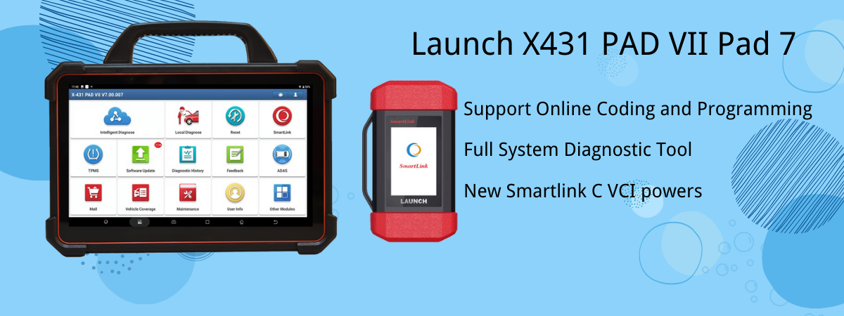 launch x431 pad 7