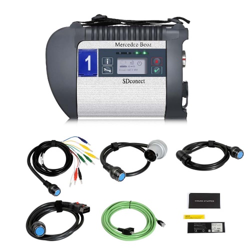 V2022.06 C4 MB SD Connect Compact 4 Star Diagnosis SET for Cars & Trucks