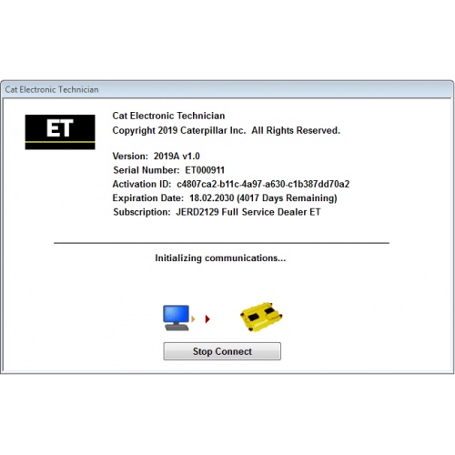 2019C Cat Caterpillar ET Cat ET 3 Software Caterpillar Electronic Technician With KeyGen
