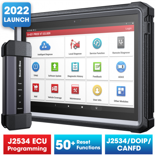 Launch X431 PRO5 Full System Car Diagnostic Tool Upgrade Version of X431 Pro3 