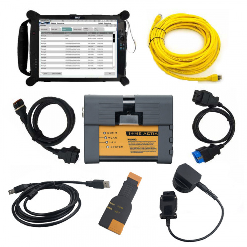 V2022.06 BMW ICOM A2 Diagnostic Tool Engineers Software installed in EVG7 Tablet