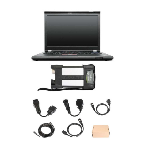 Volvo VOCOM II 88894000 PTT 2.8.0 Heavy Truck Diagnostic Tool Plus Lenovo T420 laptop