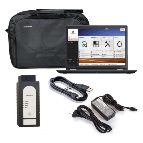 Piwis 3 Diagnostic Tool Piwis III V41.100+ V38.200 & V40.785  Three Software with Lenovo Yoga S1 I5 8G 5300U Laptop