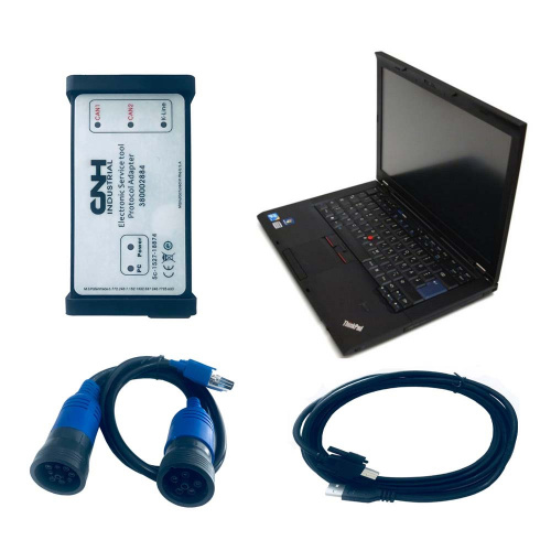New Holland Service Tools (CNH EST 9.6 9.5 8.6) CNH kit diagnostic tool Plus lenovo T420 laptop
