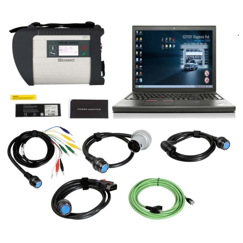 V2022.06 DOIP C4 MB SD Connect Star Diagnosis Plus Lenovo T450 Laptop i5 8G With Engineering Software