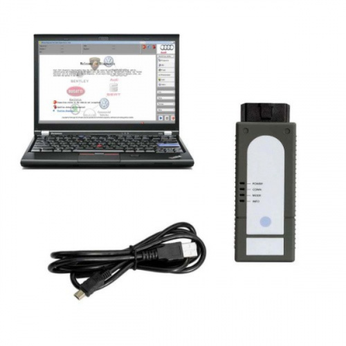 Newest VAS 6154 VAG Diagnostic Tool ODIS V9.1 Replace VAS 5054 with Lenovo X220 Laptop 500G SSD Ready to Use