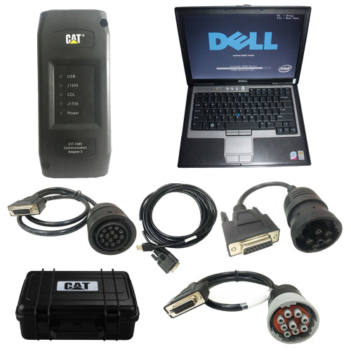 2022A 2021B 2019C CAT Caterpillar ET Diagnostic Adapter 3 PLUS DELL D630 Laptop