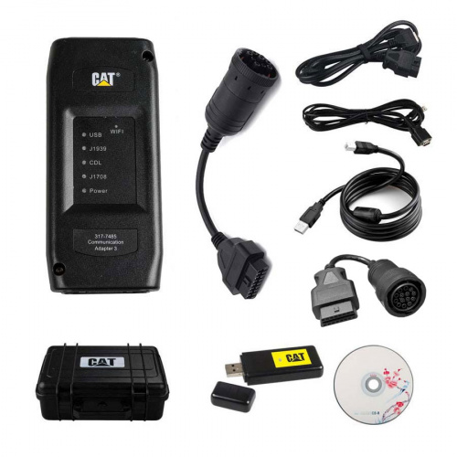2022A 2021B 2019C CAT Caterpillar ET Diagnostic Adapter III CAT ET 3 truck Diagnostic With WIFI