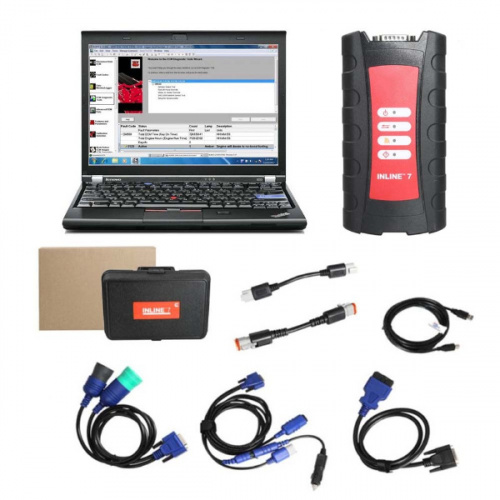 Cummins INLINE 7 Data Link Adapter Plus Lenovo X220 Laptop with Cummins Insite 8.5/8.7 Software
