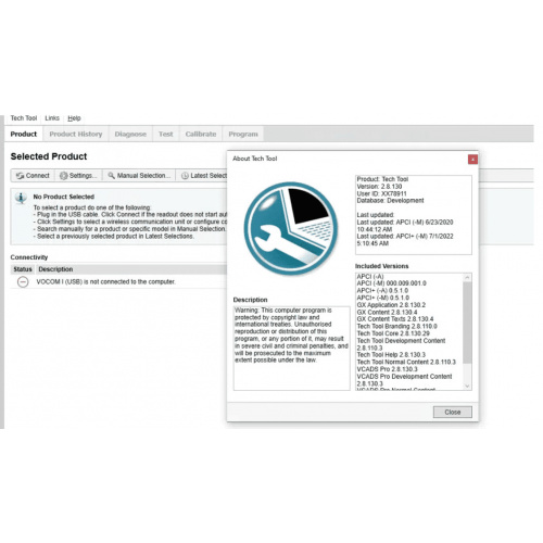 2022.07 Volvo Premium Tech Tool PTT 2.8.130 Software+Devtool+ACPI Plus Installation & Activation Service