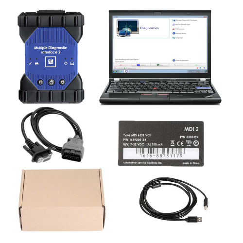 V2022.02 GM MDI 2 Plus Lenovo X220 Laptop Ready To Use
