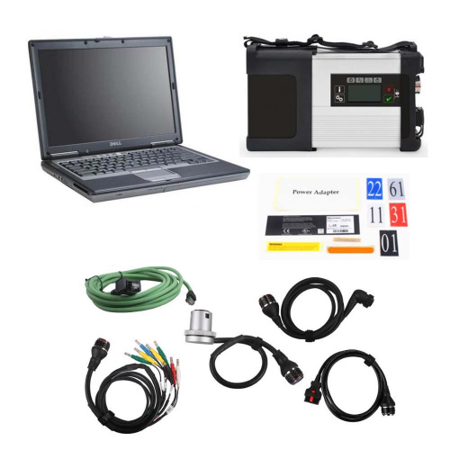 2022.06 DIOP MB SD Connect C5 Star Diagnosis Plus DELL D630 Laptop With Vediamo and DTS Engineering Software